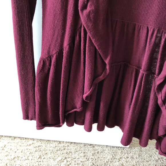 Anthropologie | Guinevere Ruffled Cardigan - Picture 4 of 5